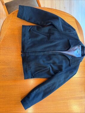 Kenneth Cole Reaction Black Lightweight Zip Jacket
